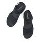 Platform Beach Sandals for Women, Cutout Hook-and-Loop Summer Slides
