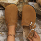 Closed-Toe Sandals for Women - Comfortable Back Strap Clogs with Arch Support