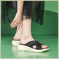 Walking Sandals for Women, Thick-Soled Velcro Sport Comfort Slides
