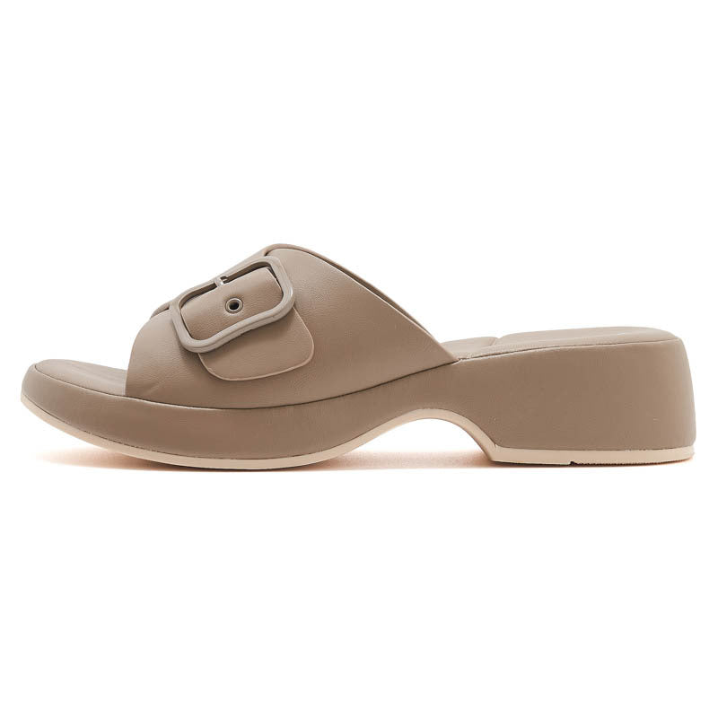 Metallic Wedge Sandals for Women, Anti-Slip Beach Summer Slides