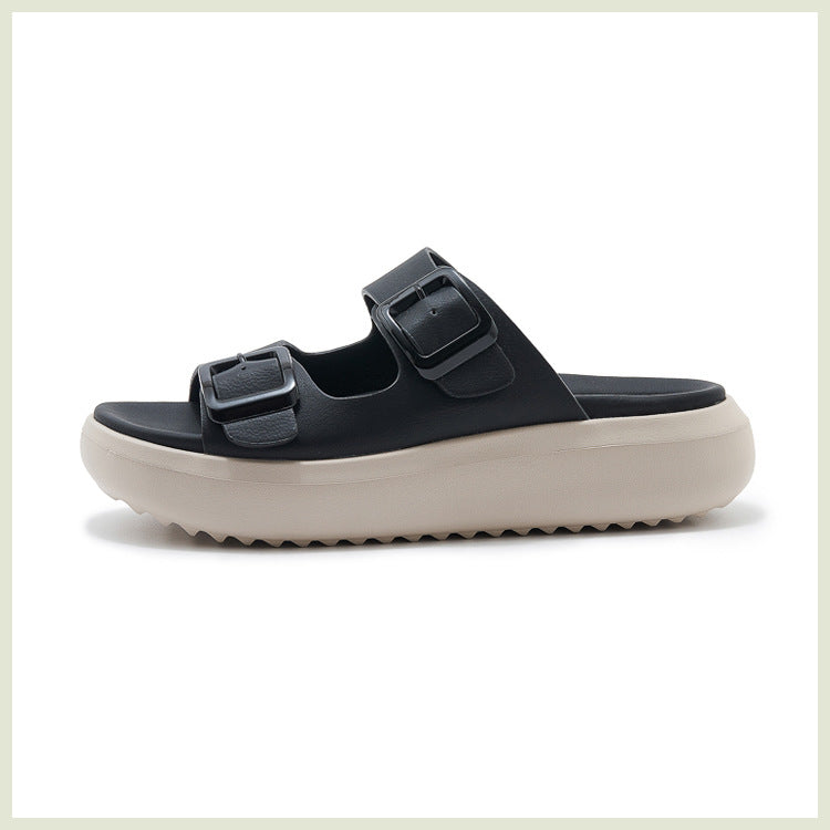 Slide Sandals for Women, Thick-Soled Non-Slip Sport Summer Slippers