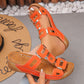 Platform Wedge Sandals for Women - Comfortable Summer Slides with Cushioned Footbed