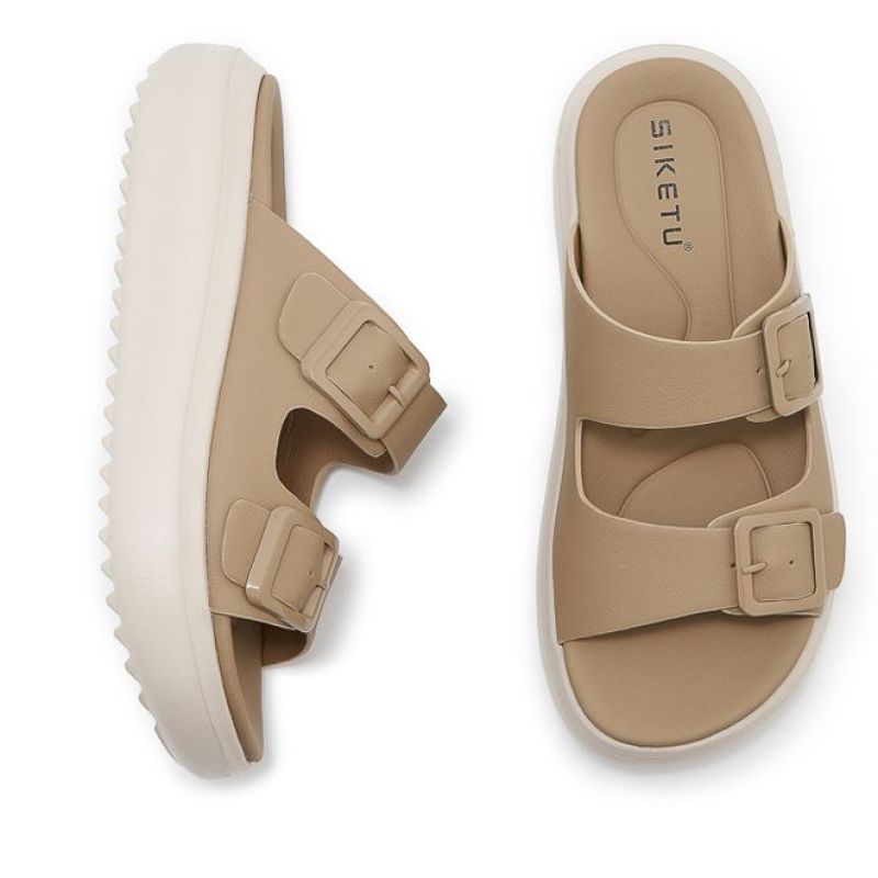 Slide Sandals for Women, Thick-Soled Non-Slip Sport Summer Slippers