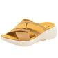 Walking Sandals for Women, Thick-Soled Velcro Sport Comfort Slides