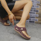 Platform Sandals for Women - Comfortable Wedge Flip Flops