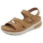 Sport Sandals for Women, Chunky Sole Hook-and-Loop Lightweight Summer Slides