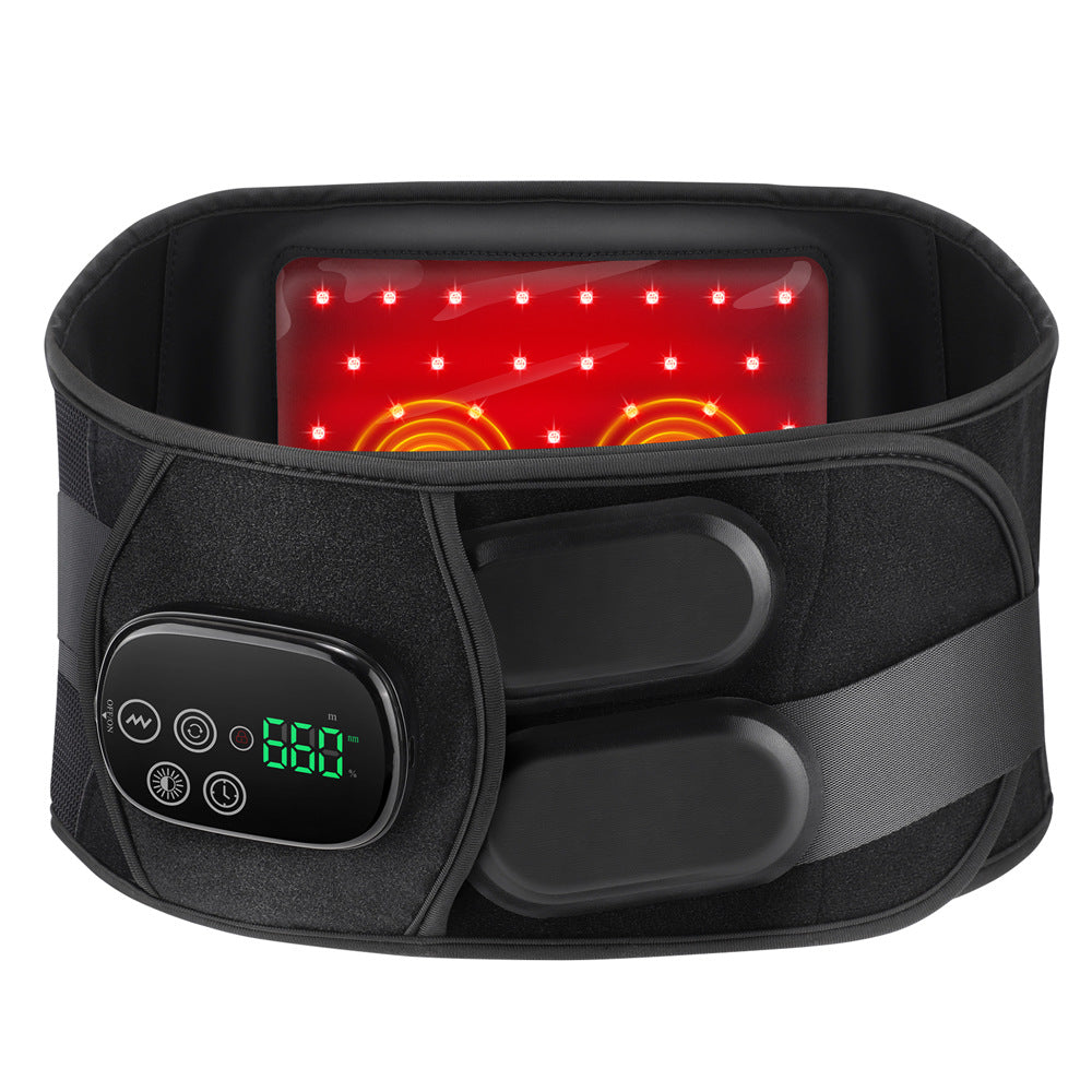 Red Light Therapy Vibration Compress Heating Massage Belt