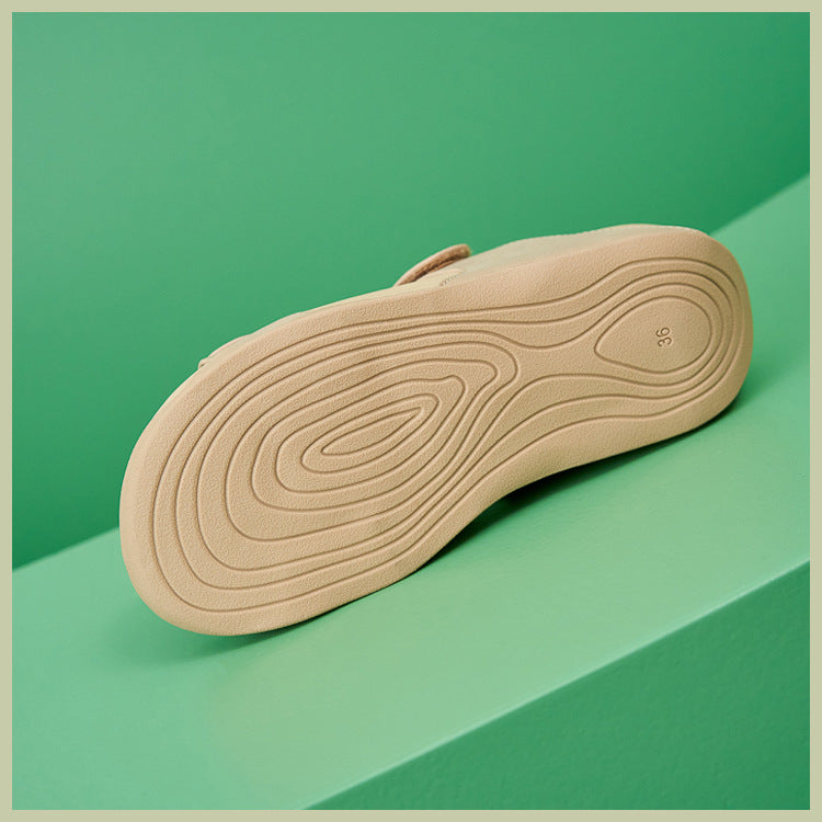 Lightweight Platform Sandals for Women, Elastic Strap Sporty Summer Slides