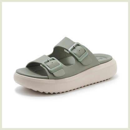 Slide Sandals for Women, Thick-Soled Non-Slip Sport Summer Slippers