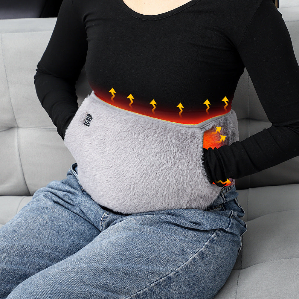 USB Heated Waist Belt With Hand Pocket