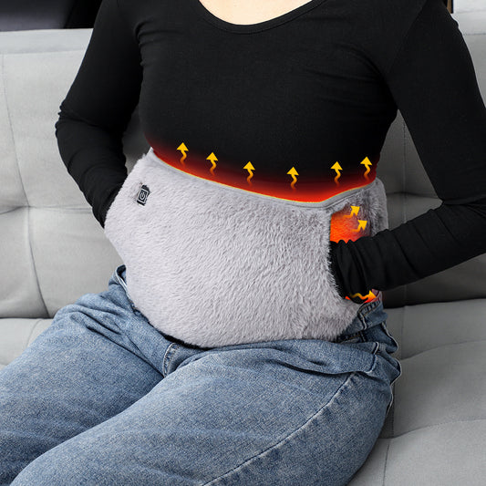 USB Heated Waist Belt With Hand Pocket