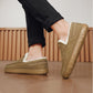 Orthopedic Slip-On Fleece-Lined Moccasin