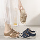 Wedge Sandals for Women, Casual Comfort Open Toe Summer Slides