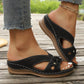 Lightweight Wedge Slide Sandals for Women - Comfortable Platform Summer Slippers