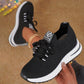 Walking Shoes for Women - Breathable Mesh Sneakers with Arch Support