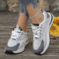 Walking Shoes for Women - Breathable Mesh Sneakers with Arch Support