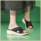 Walking Sandals for Women, Thick-Soled Velcro Sport Comfort Slides