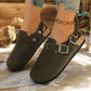 Closed-Toe Sandals for Women - Comfortable Back Strap Clogs with Arch Support