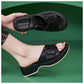 Metallic Wedge Sandals for Women, Anti-Slip Beach Summer Slides