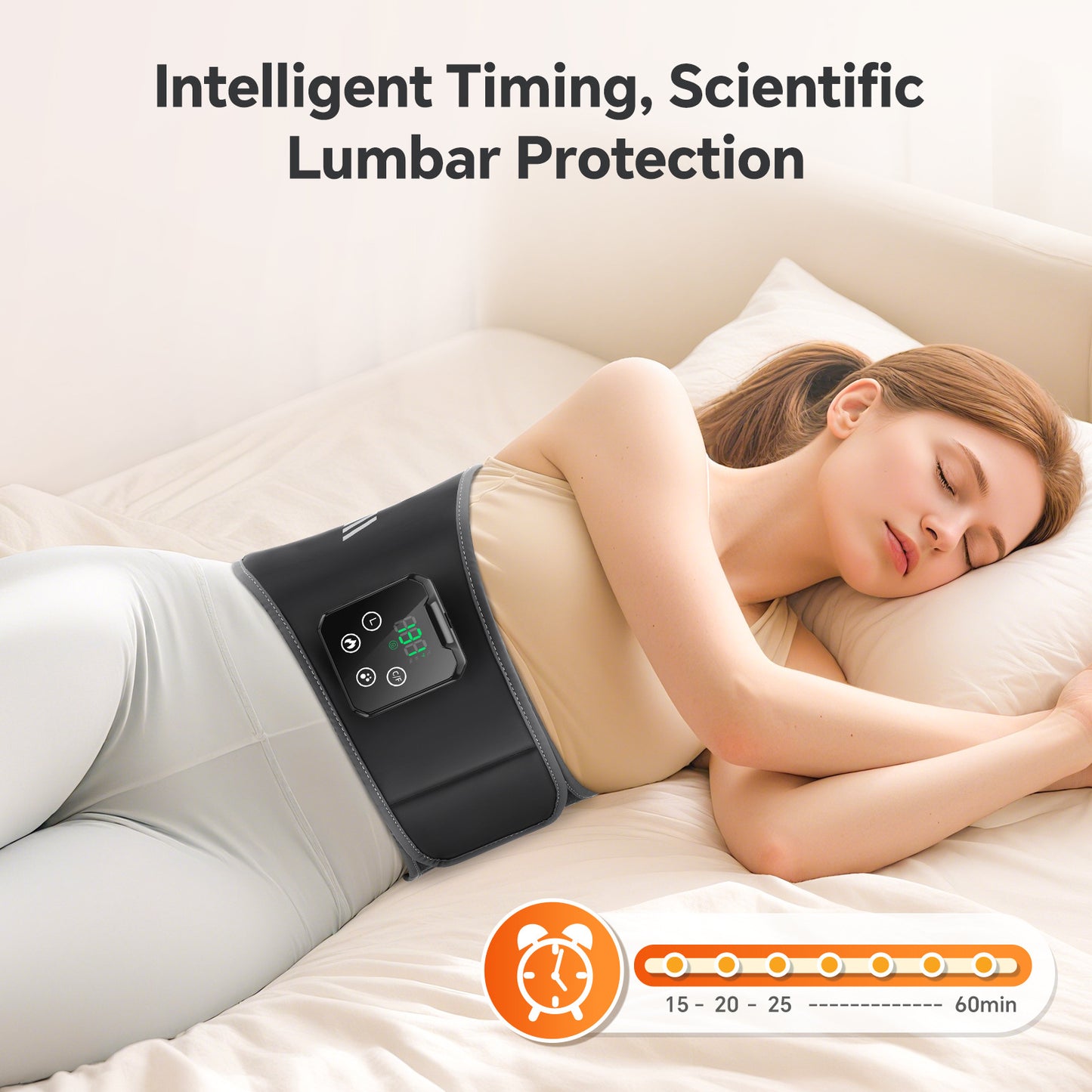 Wireless Hot & Cold Therapy Compression Massage Belt