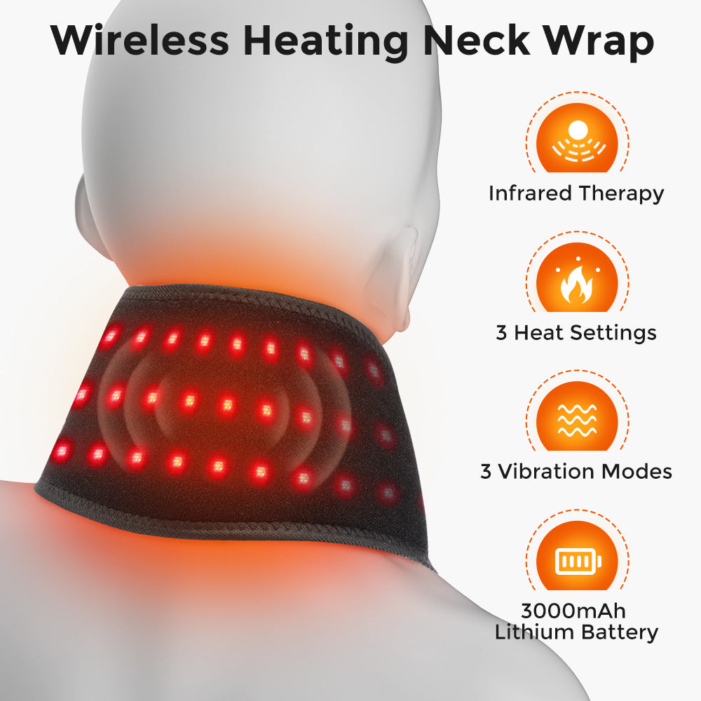 Red Light Therapy Neck Heating Pad