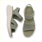 Chunky Platform Sandals for Women, Summer Beach Slides with Thick Sole