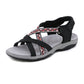 Flat Sport Sandals for Women, Athletic Comfort Durable All-Day Walking Shoes