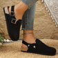 Closed-Toe Sandals for Women - Comfortable Back Strap Clogs with Arch Support