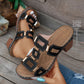 Chunky Heel Slide Sandals for Women - Lightweight Platform Summer Slippers