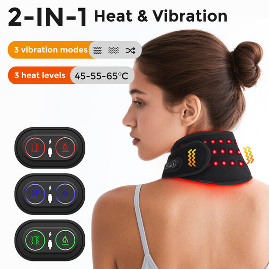 Red Light Therapy Neck Heating Pad