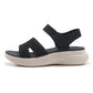 Chunky Platform Sandals for Women, Summer Beach Slides with Thick Sole