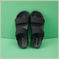 Lightweight Platform Sandals for Women, Elastic Strap Sporty Summer Slides