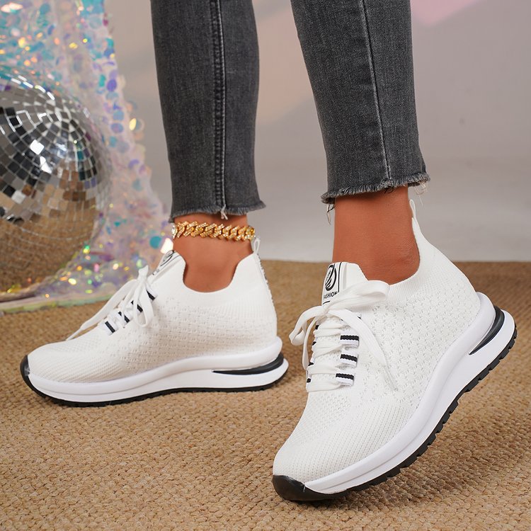 Walking Shoes for Women - Breathable Mesh Sneakers with Arch Support