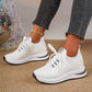 Walking Shoes for Women - Breathable Mesh Sneakers with Arch Support