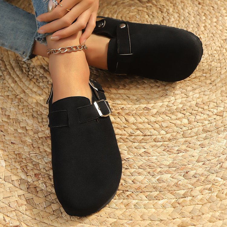 Closed-Toe Sandals for Women - Comfortable Back Strap Clogs with Arch Support