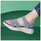 Chunky Platform Sandals for Women, Summer Beach Slides with Thick Sole