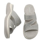 Rhinestone Platform Sandals, Plus Size Chunky Heel Dressy Summer Mules