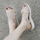 Comfort Sport Sandals, Elastic Strap Lightweight Walking Summer Slides