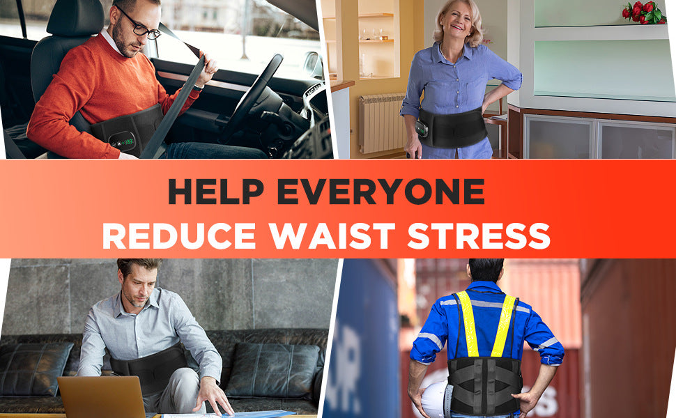 Red Light Therapy Heating Massage Belt