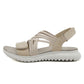 Comfort Sport Sandals, Elastic Strap Lightweight Walking Summer Slides