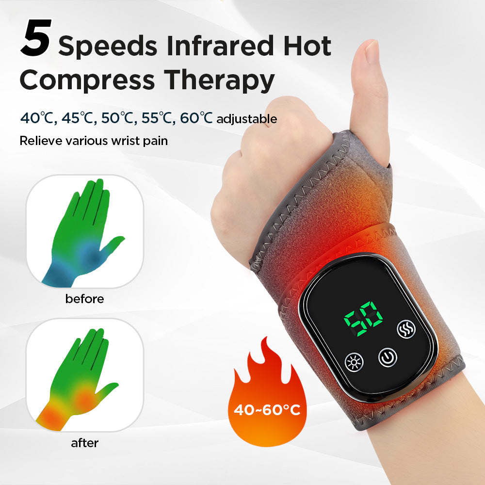 USB Vibration Heating Wrist Wrap