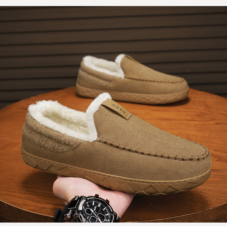 Orthopedic Slip-On Fleece-Lined Moccasin