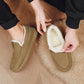 Orthopedic Slip-On Fleece-Lined Moccasin