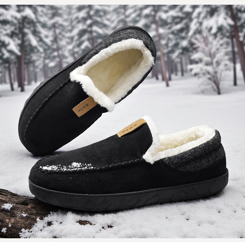 Orthopedic Slip-On Fleece-Lined Moccasin
