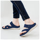 Sport Platform Sandals for Women, Ventilated Cutout Summer Walking Slides