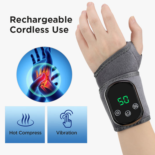 USB Vibration Heating Wrist Wrap