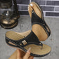 Platform Sandals for Women - Comfortable Wedge Flip Flops