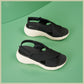 Orthopedic Walking Sandals for Women, Thick Sole Velcro Arch Support Slides