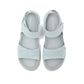 Platform Beach Sandals for Women, Cutout Hook-and-Loop Summer Slides