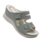 Wedge Beach Sandals for Women, Casual Summer Open Toe Walking Slides